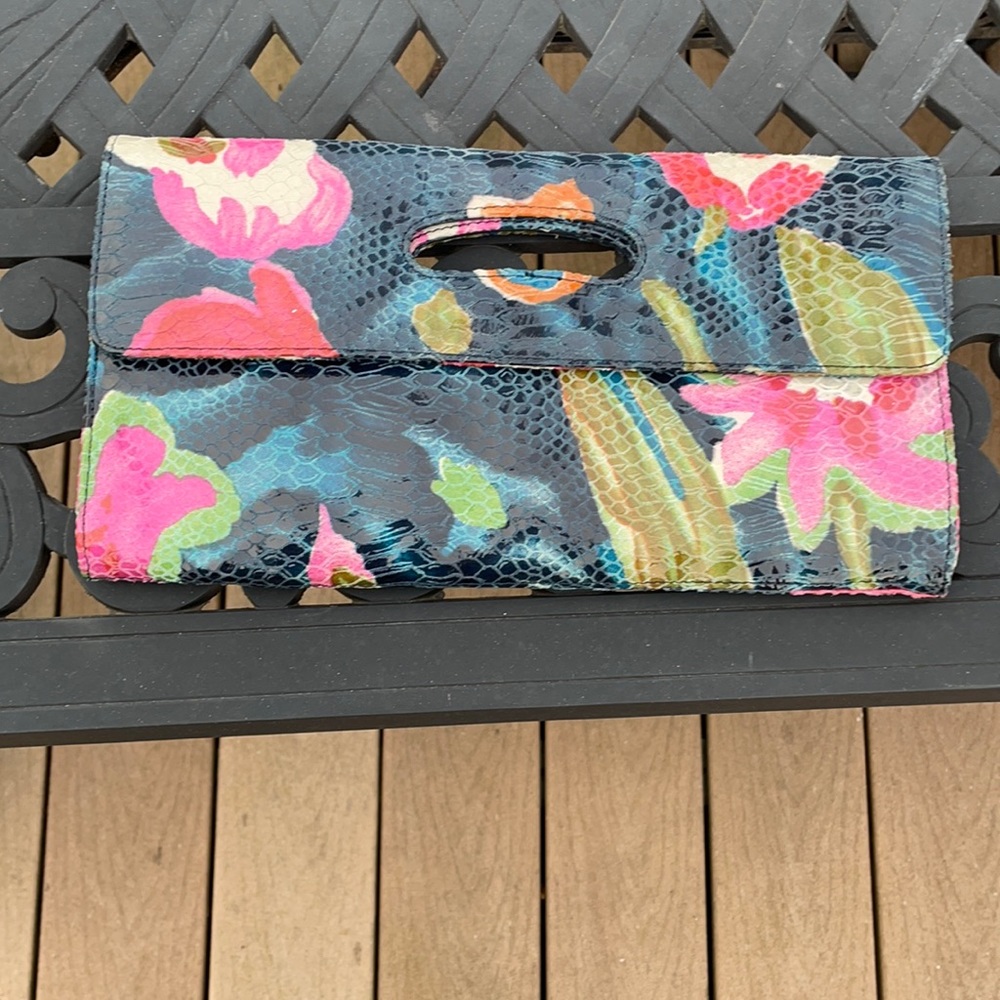 Hobo clutch bag with cc area. Nice size